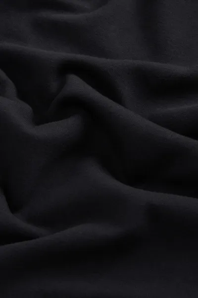Mikina Woolrich Logo Interlock Hoodie Black