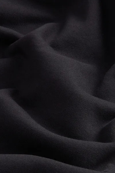 Mikina Woolrich Mixmedia Half Zip Track Black