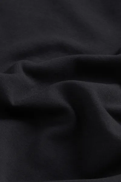 Mikina Woolrich Logo Interlock Crewneck Black