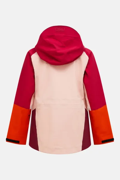 Bunda Peak Performance W Vislight Gore-Tex C-Kni Tech Burgundy