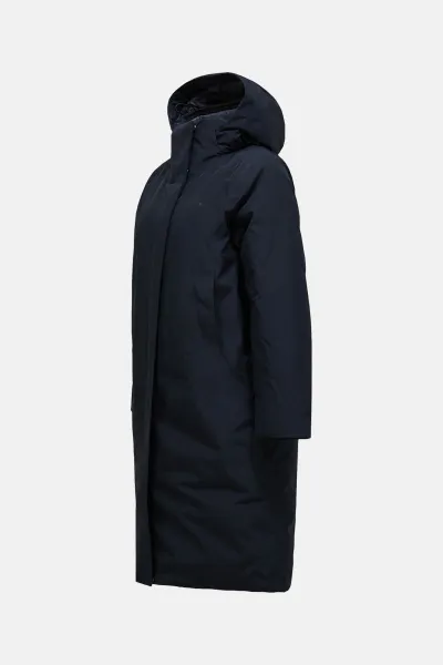 Kabát Peak Performance W Treeline Down Coat Black