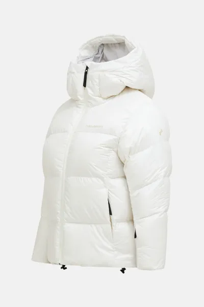 Bunda Peak Performance W Glissade Down Jacket Offwhite