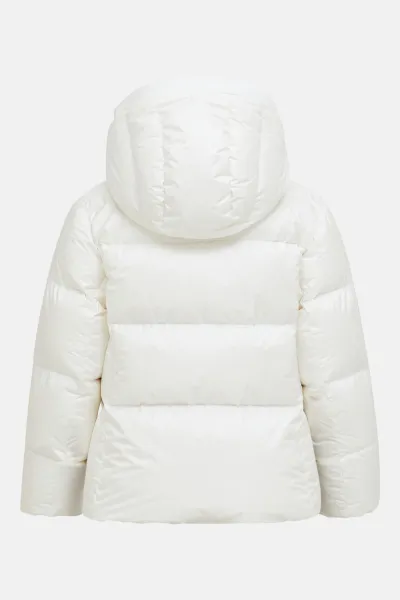 Bunda Peak Performance W Glissade Down Jacket Offwhite