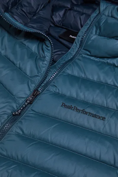 Bunda Peak Performance M Frost Down Hood Jacket Mountain Lake
