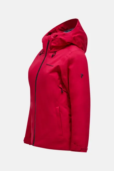 Bunda Peak Performance W Anima Insulated Jacket Tech Burgundy