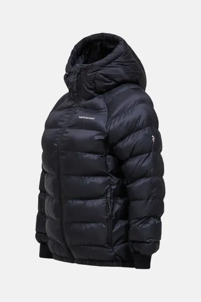 Bunda Peak Performance W Tomic Insulated Hood Ja Black