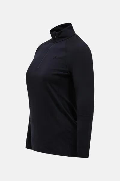 Termo Bielizeň Peak Performance W Magic Half Zip Black