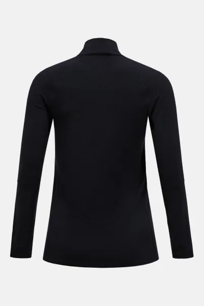 Termo Bielizeň Peak Performance W Magic Half Zip Black