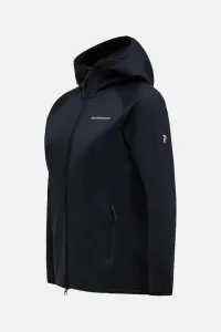 Mikina Peak Performance W Midlayer Zip Hood Black