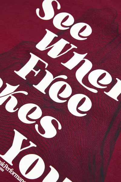 Tričko Peak Performance W Graphic Tee Vertical Zenith