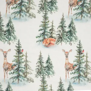 Posteľná súprava DEER biela / zelená