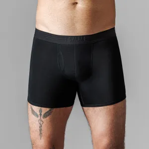 Calm B Boxerky čierne 5-pack s cockpitom Velikost: L