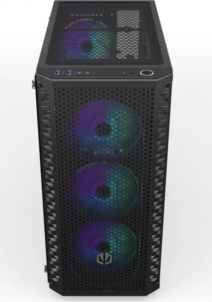 ENDORFY Case Signum 300 ARGB, Průhledná bočnice, ATX, 4x120mm, černá