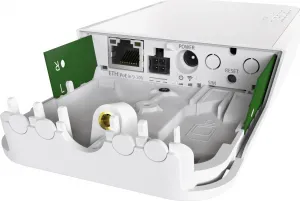MikroTik wAP R (RBwAPR-2nD), 650MHz CPU, 64MB RAM, 1x LAN, 2.4GHz Wi-Fi, 2x2MIMO, 2dBi, vrátane. L4
