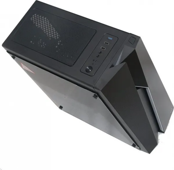 Eurocase AEROCOOL skříň Bolt, Mid tower, 1x USB 3.0, 2x USB 2.0, 2x audio, bez zdroje