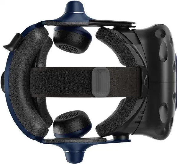 HTC Vive Pro 2 HMD brýle pro virtuální realitu, 2x 2448x2448px 5K rozlišení, 120Hz, FOV 120°, černá/modrá
