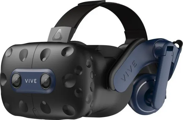 HTC Vive Pro 2 HMD brýle pro virtuální realitu, 2x 2448x2448px 5K rozlišení, 120Hz, FOV 120°, černá/modrá