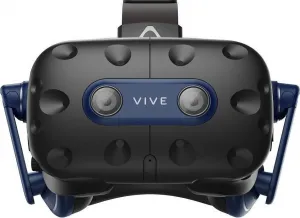 HTC Vive Pro 2 HMD brýle pro virtuální realitu, 2x 2448x2448px 5K rozlišení, 120Hz, FOV 120°, černá/modrá
