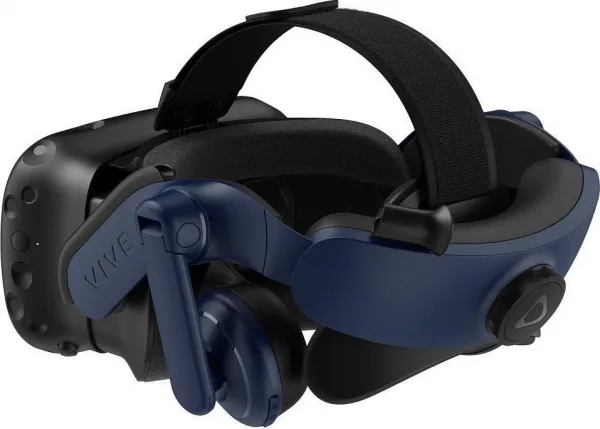 HTC Vive Pro 2 HMD brýle pro virtuální realitu, 2x 2448x2448px 5K rozlišení, 120Hz, FOV 120°, černá/modrá