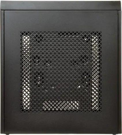 Skriňa CHIEFTEC Compact Series/mini ITX, IX-03B-OP, čierna, Alu, bez zdroja