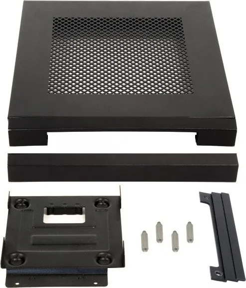 Skriňa CHIEFTEC Compact Series/mini ITX, IX-03B-OP, čierna, Alu, bez zdroja