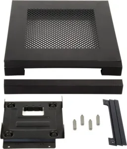 Skriňa CHIEFTEC Compact Series/mini ITX, IX-03B-OP, čierna, Alu, bez zdroja
