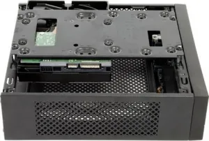 Skriňa CHIEFTEC Compact Series/mini ITX, IX-03B-OP, čierna, Alu, bez zdroja