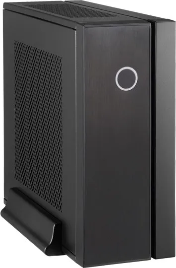 Skriňa CHIEFTEC Compact Series/mini ITX, IX-03B-OP, čierna, Alu, bez zdroja