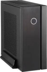 Skriňa CHIEFTEC Compact Series/mini ITX, IX-03B-OP, čierna, Alu, bez zdroja