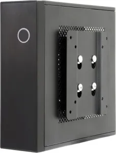 Skriňa CHIEFTEC Compact Series/mini ITX, IX-03B-OP, čierna, Alu, bez zdroja