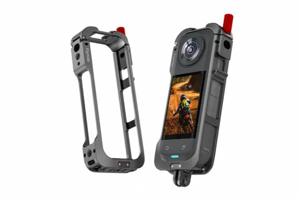 Stablecam Vertikálny a horizontálny rám s penami na redukciu hluku pre Insta360 X5 1INST927
