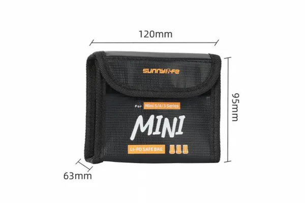 Stablecam Ohňovzdorné puzdro na batérie pre DJI Mini 5 Pro (3 batérie) 1DJ8222