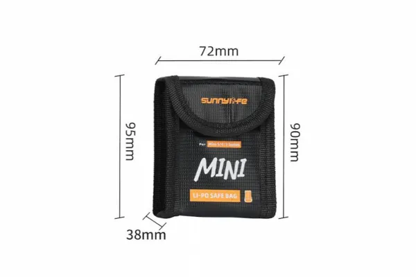 Stablecam Ohňovzdorné puzdro na batériu pre DJI Mini 5 Pro (1 batéria) 1DJ8223