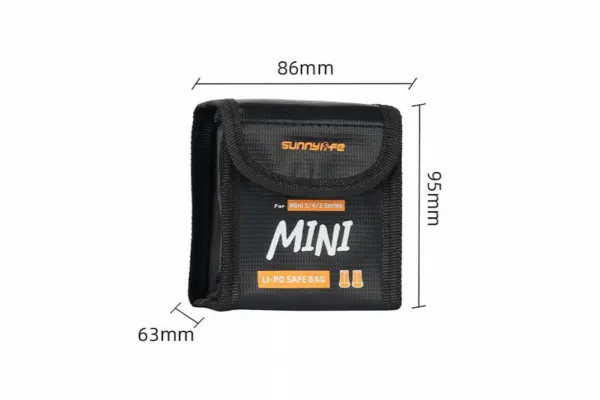 Stablecam Ohňovzdorné puzdro na batérie pre DJI Mini 5 Pro (2 batérie) 1DJ8224