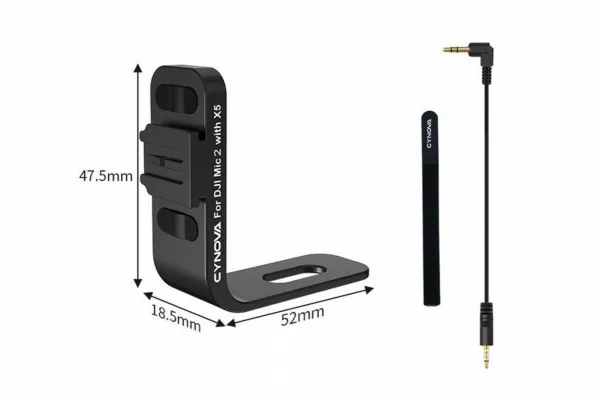 Stablecam Držiak CYNOVA DJI Mic 2 pre Insta360 X5 1INST903