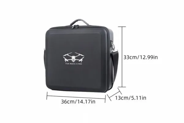 Stablecam Čierne PU puzdro na rameno pre DJI Mavic 4 Pro 1DJ8195