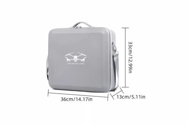 Stablecam Sivé PU puzdro na rameno pre DJI Mavic 4 Pro 1DJ8196