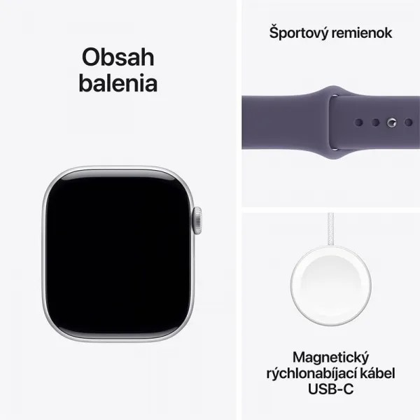 Apple Watch S11 Cell/46/Sport Band/Purple Fog