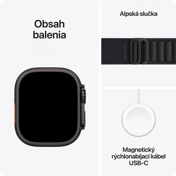 Apple Watch Ultra 3/49/Elegant Band/Black