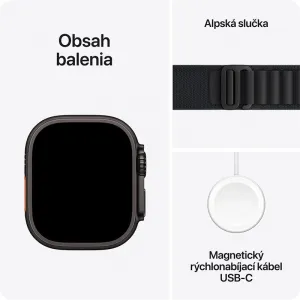 Apple Watch Ultra 3/49/Elegant Band/Black
