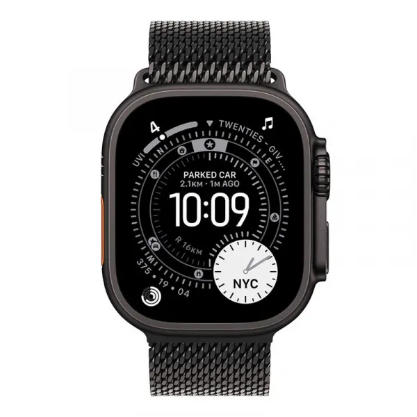 Apple Watch Ultra 3/49/Elegant Band/Black