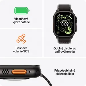 Apple Watch Ultra 3/49/Elegant Band/Black