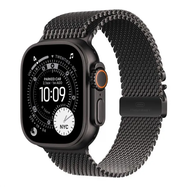 Apple Watch Ultra 3/49/Elegant Band/Black