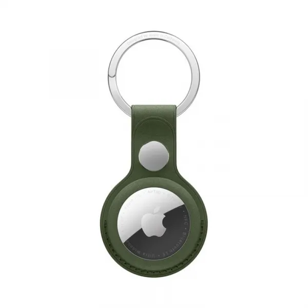Apple AirTag FineWoven Key Ring - Moss MGFX4ZM/A