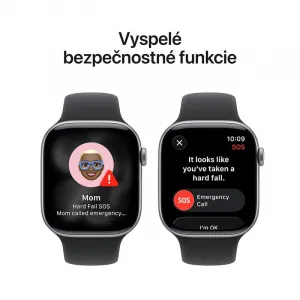 Apple Watch S11 Cell/46/Sport Band/Black