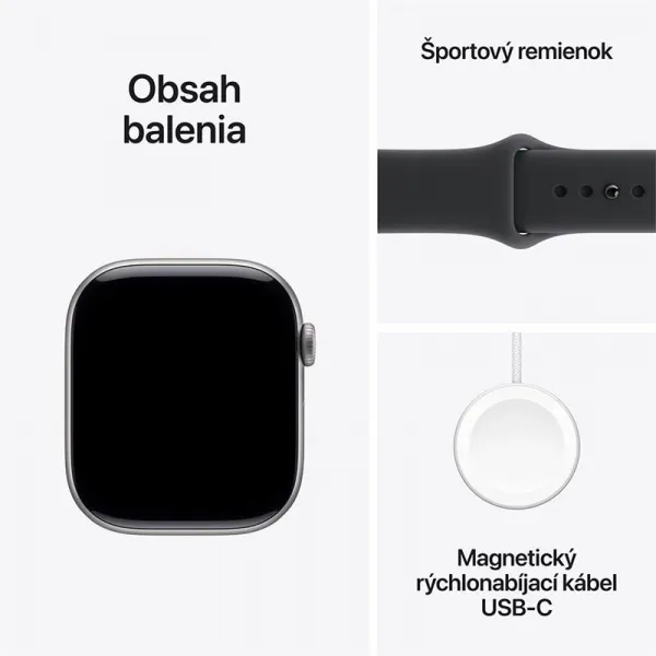 Apple Watch S11 Cell/46/Sport Band/Black