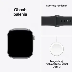 Apple Watch S11 Cell/46/Sport Band/Black