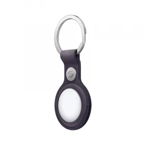 Apple AirTag FineWoven Key Ring - Midnight Purple MGG04ZM/A