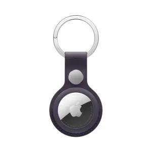 Apple AirTag FineWoven Key Ring - Midnight Purple MGG04ZM/A