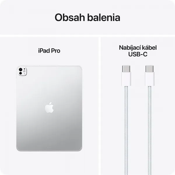 Apple iPad Pro 13" (M5)/Wi-Fi + Cellular/13"/2752x2064/16GB/2TB/iPadOS/Silver